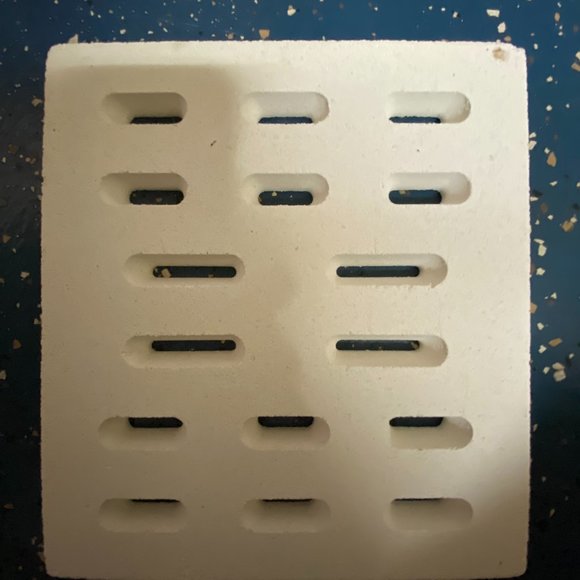 Replacement parts for BBQ Grill (6) SAVOR Flame Tamer Ceramic Brick 7 1/4 X 8 - Picture 1 of 4
